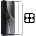 Miniatyrbild 1 av 7: 2-Pack Xiaomi 15 Pro Skärmskydd & 1-Pack linsskydd - Härdat Glas 9H - Super kvalitet 3D