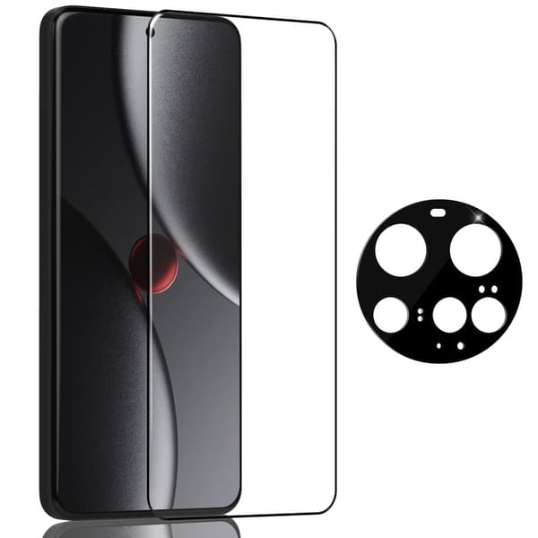 1-Pack Xiaomi 15 Ultra Skärmskydd & 1-Pack linsskydd - Härdat Glas 9H - Super kvalitet 3D