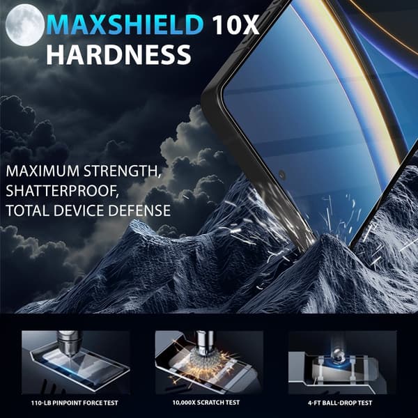 1-Pack Xiaomi Poco F7 Pro Skärmskydd - Härdat Glas 9H - Super kvalitet 3D
