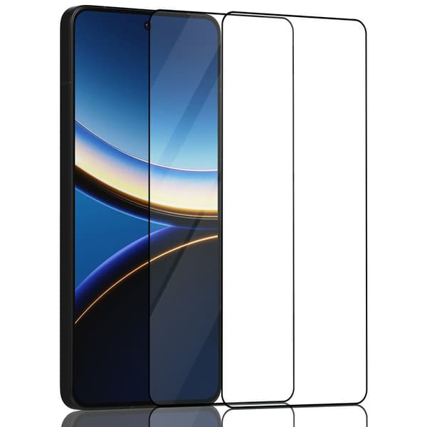 2-Pack Xiaomi Poco F7 Pro Skærmbeskyttelse - Hærdet Glas 9H - Super kvalitet 3D