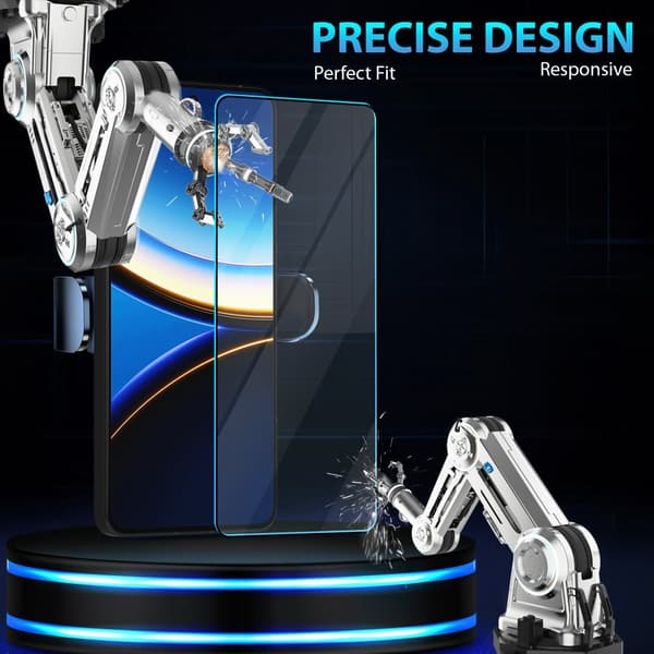 2-Pack Xiaomi Poco F7 Ultra Skærmbeskyttelse & 1-Pack linsebeskyttelse - Hærdet Glas 9H - Super kvalitet 3D