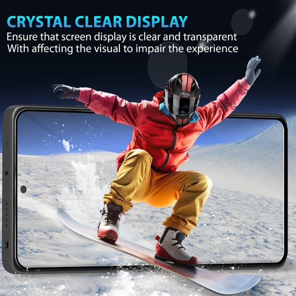 1-Pack Xiaomi Poco M6 Pro Skærmbeskyttelse - Hærdet Glas 9H - Super kvalitet 3D