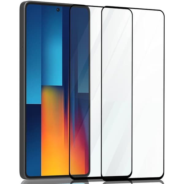 2-Pack Xiaomi Poco M6 Pro Skärmskydd - Härdat Glas 9H - Super kvalitet 3D