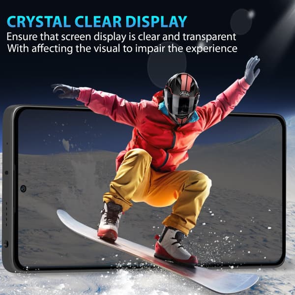 1-Pack Xiaomi Poco M6 Pro Privacy Näytönsuoja - Karkaistu Lasi 9H - Super laatu 3D