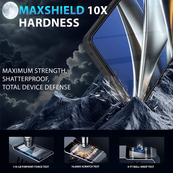 1-Pack Xiaomi Poco X4 Pro Skärmskydd - Härdat Glas 9H - Super kvalitet 3D