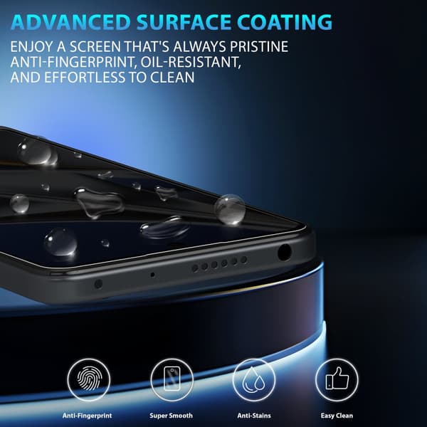 2-Pack Xiaomi Poco X4 Pro Privacy Skærmbeskyttelse - Hærdet Glas 9H - Super kvalitet 3D