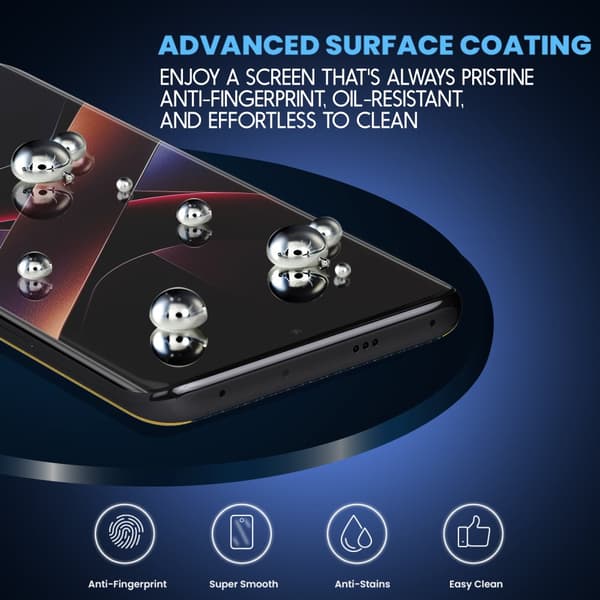 1-Pack Xiaomi Poco X7 Näytönsuoja - Karkaistu Lasi 9H - Super laatu 3D