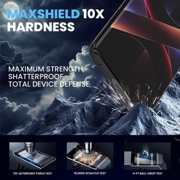 2-Pack Xiaomi Poco X7 Skärmskydd - Härdat Glas 9H - Super kvalitet 3D