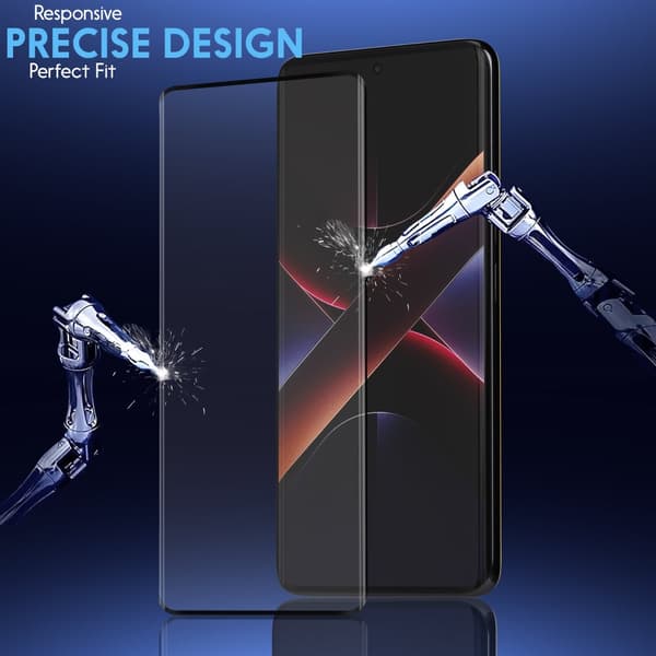 2-Pack Xiaomi Poco X7 Skärmskydd - Härdat Glas 9H - Super kvalitet 3D