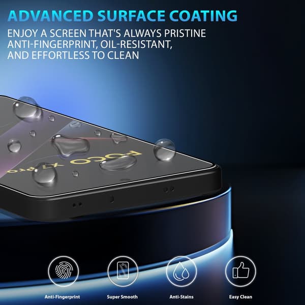 2-Pack Xiaomi Poco X7 Pro Skærmbeskyttelse - Hærdet Glas 9H - Super kvalitet 3D