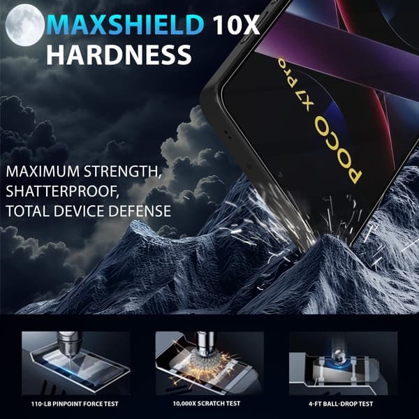 2-Pack Xiaomi Poco X7 Pro Skærmbeskyttelse - Hærdet Glas 9H - Super kvalitet 3D