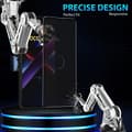 Miniatyrbild 6 av 7: 2-Pack Xiaomi Poco X7 Pro Privacy Skärmskydd - Härdat Glas 9H - Super kvalitet 3D