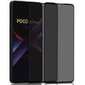 Miniatyrbild 1 av 7: 2-Pack Xiaomi Poco X7 Pro Privacy Skärmskydd - Härdat Glas 9H - Super kvalitet 3D