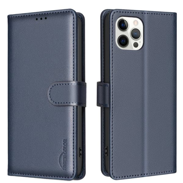 iPhone 13 Pro Skydd - Fodral med RFID & Stativ
