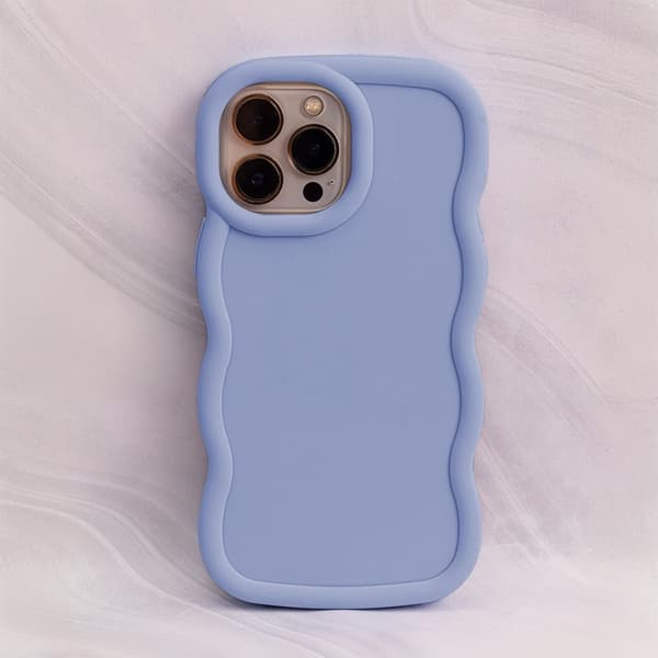 iPhone 15 Pro - Candy Skyddande Mjuk Skal - Lila