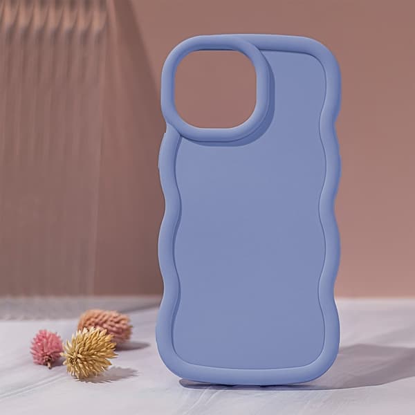 iPhone 15 Pro - Candy Skyddande Mjuk Skal - Lila