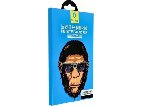 Tele.com Partner Tempered Glass 5D Mr. Monkey Glass - APP IPHO 12 Pro Max (6.7) svart (sterk HD)