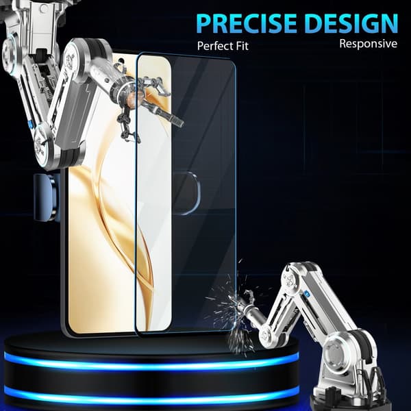 2-Pack Honor 200 Skærmbeskyttelse & 1-Pack linsebeskyttelse - Hærdet Glas 9H - Super kvalitet 3D