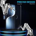 Miniatyrbild 6 av 7: 1-Pack Honor Magic 7 Pro Skärmskydd & 1-Pack linsskydd - Härdat Glas 9H - Super kvalitet 3D