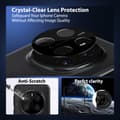 Miniatyrbild 7 av 7: 1-Pack Honor Magic 7 Pro Skärmskydd & 1-Pack linsskydd - Härdat Glas 9H - Super kvalitet 3D