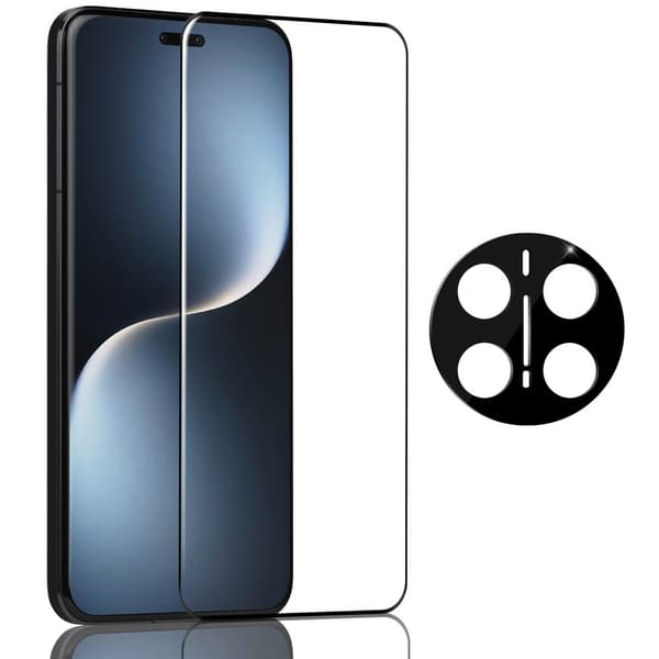 1-Pack Honor Magic 7 Pro Skärmskydd & 1-Pack linsskydd - Härdat Glas 9H - Super kvalitet 3D
