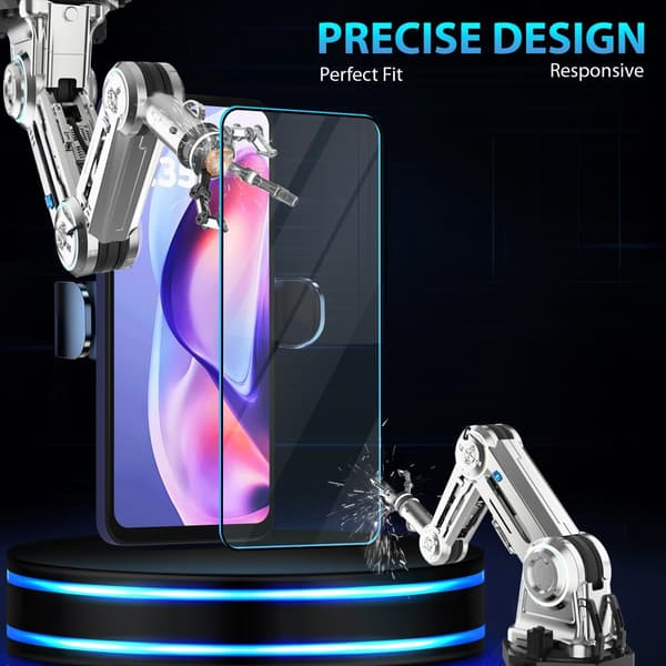 2-Pack Motorola G05 Skærmbeskyttelse & 1-Pack linsebeskyttelse - Hærdet Glas 9H - Super kvalitet 3D