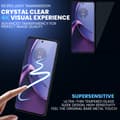 Miniatyrbild 5 av 7: 2-Pack Motorola G84 Skärmskydd & 2-Pack linsskydd - Härdat Glas 9H - Super kvalitet 3D