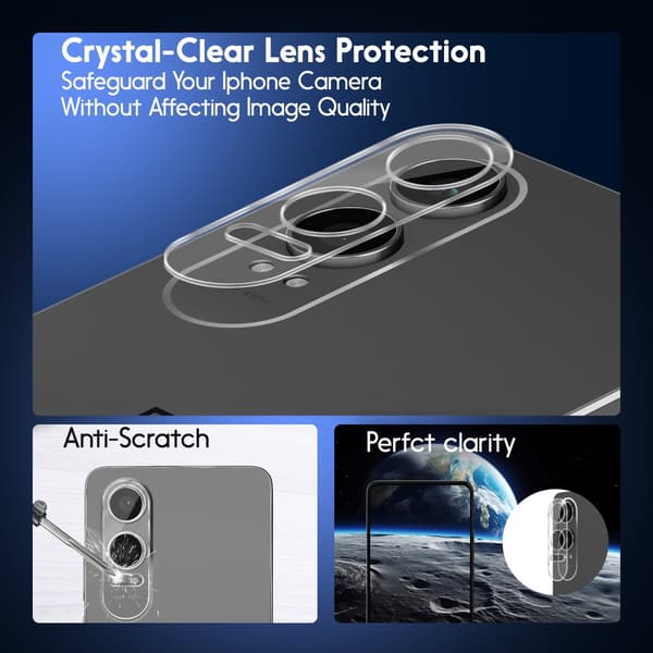 1-Pack OnePlus Nord CE4 Lite Skærmbeskyttelse & 1-Pack linsebeskyttelse - Hærdet Glas 9H - Super kvalitet 3D