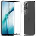 Miniatyrbild 1 av 7: 2-Pack OnePlus Nord CE4 Lite Skärmskydd & 2-Pack linsskydd - Härdat Glas 9H - Super kvalitet 3D