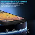 Miniatyrbild 3 av 6: 1-Pack Samsung Galaxy Xcover 7 Pro Skärmskydd - Härdat Glas 9H - Super kvalitet 3D
