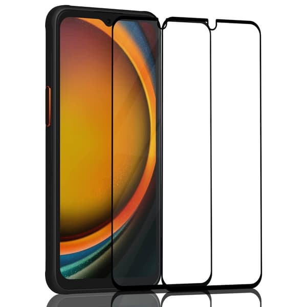 2-Pack Samsung Galaxy Xcover 7 Pro Skärmskydd - Härdat Glas 9H - Super kvalitet 3D