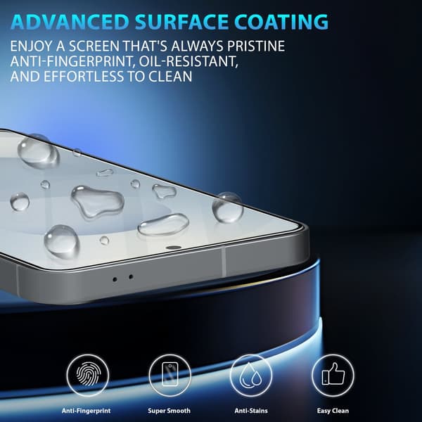 1-Pack Samsung S25 Edge Skärmskydd & 1-Pack linsskydd - Härdat Glas 9H - Super kvalitet 3D