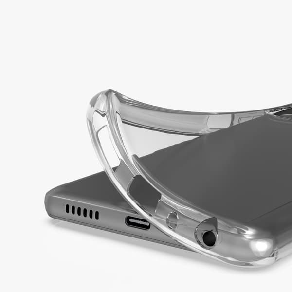 Motorola Edge 50 Fusion - Transparent Premium 2mm Mjuk Skal