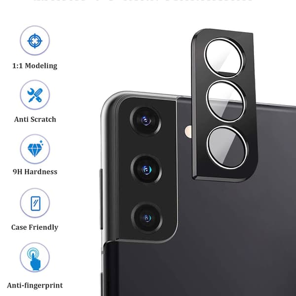 Samsung Galaxy S25 Plus - 2.5D Glaslinsskydd med Full Täckning