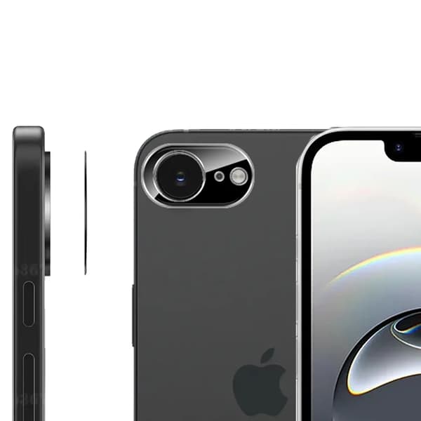 iPhone 16E - Högkvalitativt Linsskydd med Kristallklar Yta