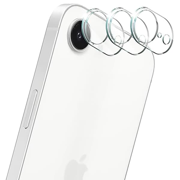 iPhone 16E - Högkvalitativt Linsskydd med Kristallklar Yta