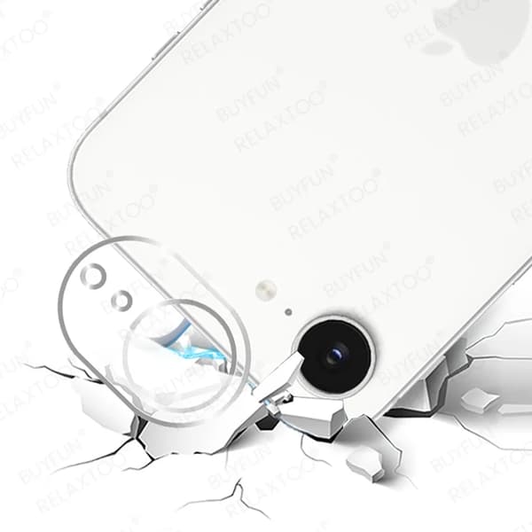 iPhone 16E - Högkvalitativt Linsskydd med Kristallklar Yta