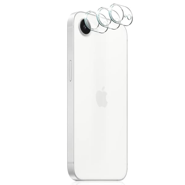iPhone 16E - Högkvalitativt Linsskydd med Kristallklar Yta