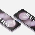 Miniatyrbild 4 av 10: Z Flip 5 - 4-in-1Hydrogel Skärmskydd & Kameralinsskydd