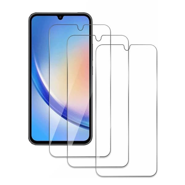 Galaxy A24 4G - Komplett Skärm- & Kameraskydd 0,3mm Tunt