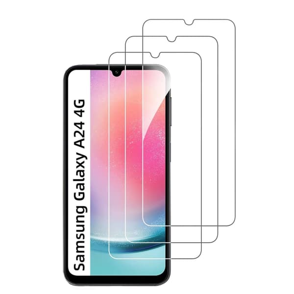 Galaxy A24 4G - Komplett Skärm- & Kameraskydd 0,3mm Tunt