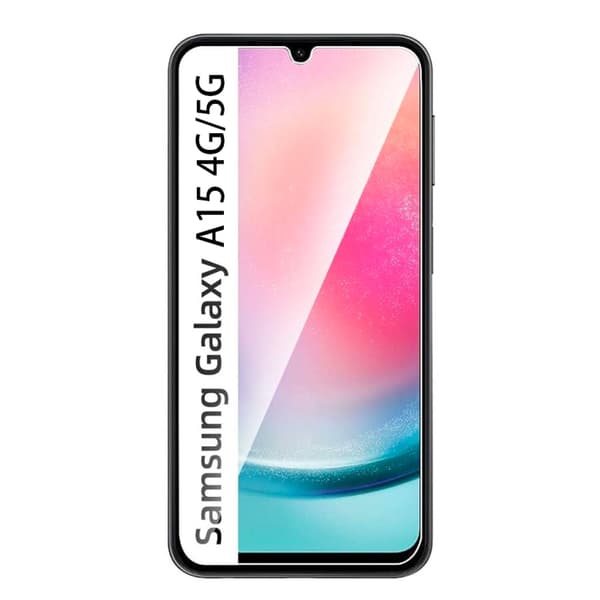 Samsung galaxy A15 4G/5G Skärmskydd Härdat glas Skyddsfilm Displayskydd