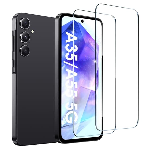 Samsung Galaxy A35 5G Skärmskydd Härdat glas Skyddsfilm Displayskyd
