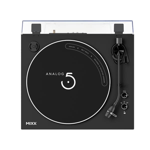 MIXX Vinylplatespiller Analog 5 Stereo Svart