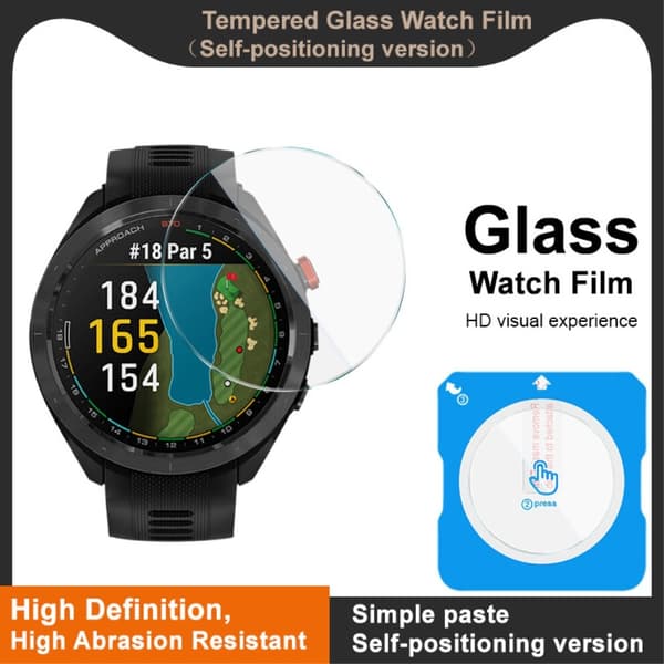 IMAK För Garmin Approach S70 47mm Härdat Glas Skärmskydd