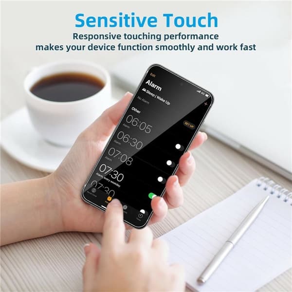 2 st För Samsung Galaxy A26 5G Härdat Glas Skärmskydd med Kamera Linsskydd