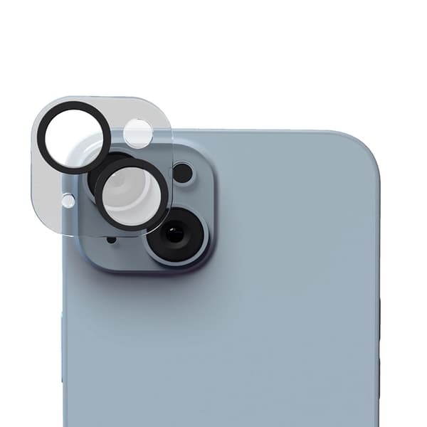 SBS iPhone 14/14 Plus Kameralinsskydd Härdat Glas Island D3O