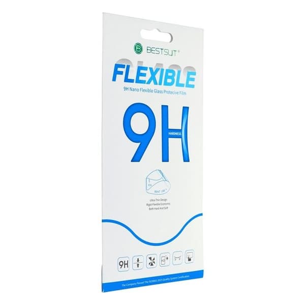 Bestsuit Galaxy XCover 7 Hybrid Glas Skärmskydd Flexible - Clear