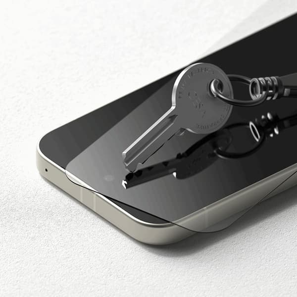 [2-Pack] Ringke Google Pixel 9a Härdat Glas Skärmskydd Easy Slide - Clear