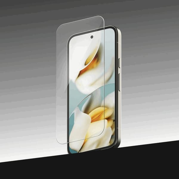 [2-Pack] Ringke Google Pixel 9a Härdat Glas Skärmskydd Easy Slide - Clear